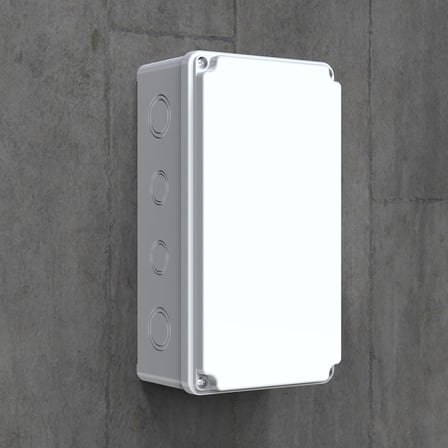 Buat Kutusu, Bağlantı Kutusu, Dağıtım Kutusu IP65 Su Geçirmez 120 x 220 x 80 mm Muhafaza Kutusu POLİ 032-1222