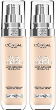 PARIS True Match Foundation Mat Föndöten - No 1R1C1K Ivoire R (2 paketi)