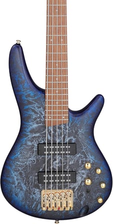 SR305EDX CZM - Cosmic Blue Frozen Matte SR Serisi 5 Telli Bas Gitar
