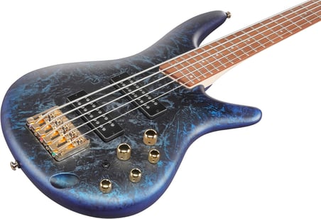 SR305EDX CZM - Cosmic Blue Frozen Matte SR Serisi 5 Telli Bas Gitar