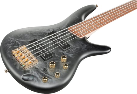 SR305EDX BZM - Black Ice Frozen Matte SR Serisi 5 Telli Bas Gitar