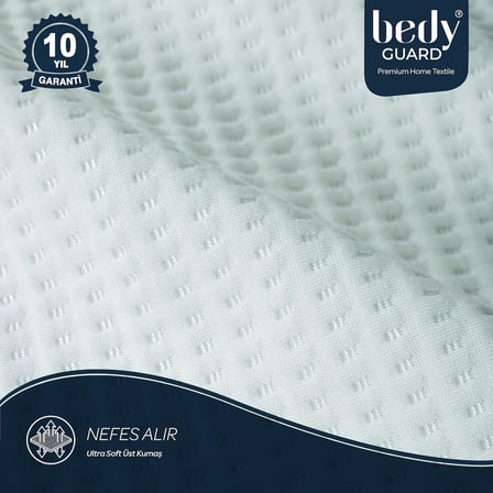 Soft Sıvı Geçirmez Yatak Koruyucu Alez Ses Yapmaz (120 * 200)