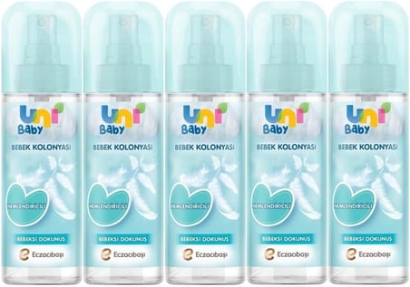 Baby Bebek Kolonyası 150Ml Nemlendiricili/Bebeksi Dokunuş (5 Li Set)