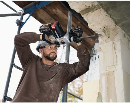 WX380.9C 20Volt 2.0Ah. 2.2J Li-ion Tek Akülü Şarjlı Profesyonel SDS-Plus Pnömatik Kırıcı/Delici