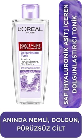 Paris Revitalift Filler Dolgunlaştırıcı Tonik 200 ml - Hyaluronik Asit, 3600523965663