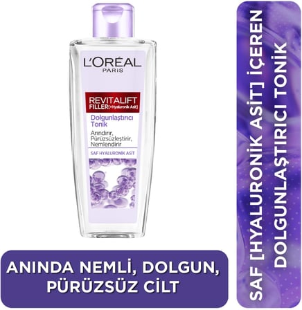 Paris Revitalift Filler Dolgunlaştırıcı Tonik 200 ml - Hyaluronik Asit, 3600523965663