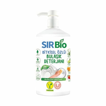 Bio Bitkisel Özlü Elde Bulaşık Deterjanı 1000 ML Pompalı Şişe