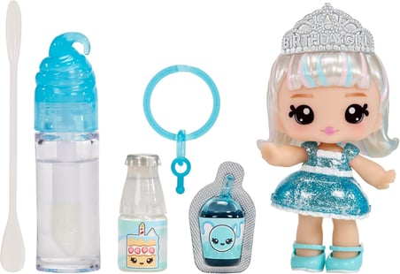 Yummiland Callie Birthday Cake Bebeği ve Dudak Parlatıcısı, Yummiland