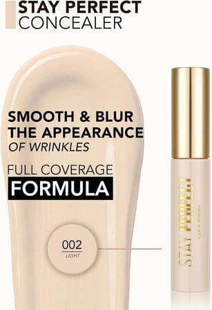 Doğal Bitişli Kapatıcı (SOĞUK ALT TON) - Stay Perfect Concealer - 002 Fair