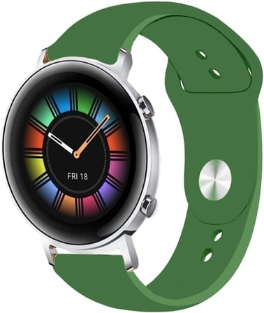 42mm Uyumlu Kordon Yumuşak Dokulu Esnek Jel Silikon Kayış
