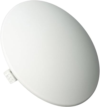 Kapak | 9 cm Plastik Lüks Buat Kapağı Beyaz | LBK.0992 Elektrik Tesisat Kapağı
