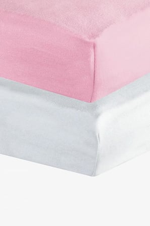 Adet Pamuklu ve Lastikli 60 x 120 cm Penye Bebek Çarşaf