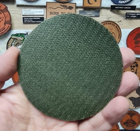 Gök Tanrı - Deri Peç - Arma - Türk Mitolojisi - Leather Patch