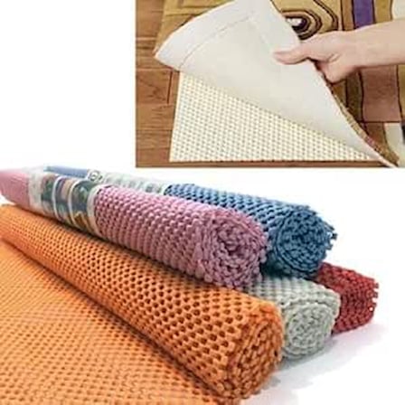 Home Lateks Halı Kaydırmaz, Kaydırmaz Mat,Halı Ve Kilimler İçin Kaydırmaz Halı Matı (60x90 Cm)
