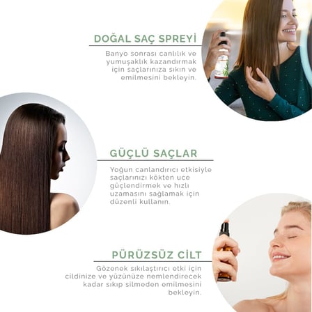 farma doğal ürünler Gül Mayası - Suyu - Hidrosolü Tonik Yağı Alınmamış Içerik 100 ml (Biberiye)