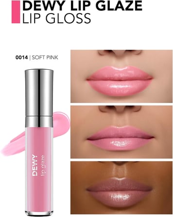 Lip Glaze Parlak & Dolgun Görünüm Veren Yapışmayan Dudak Parlatıcısı