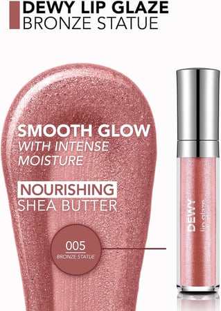 Besleyici Dudak Parlatıcısı - Dewy Lip Glaze - 005 Bronze Statue-8682536068093