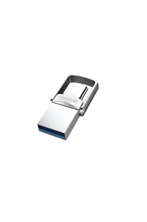 Type-c Usb Flash Bellek Mini 3.1 Usb Bellek Metal Dual Otg 64 Gb Type-c İphone 15 pro Max s24 ultra OTG