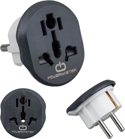 LED Universal Seyahat Adaptörü - Amerikan, İngiliz Ve Avustralya Fişi Dönüştürücü - 16A 250V Kompakt Tasarım (1 Adet)