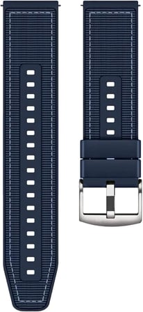 Huawei Watch Gt6/Gt5/Gt4/Gt3/Gt2 46mm Pro/Se/Elite ile Uyumlu Kordon 22mm New Lansman LACİVERT