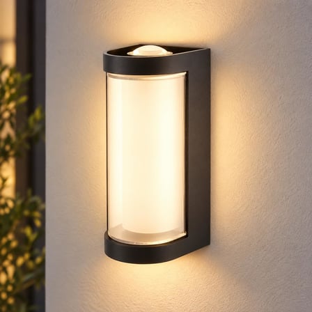 9W LED Dış Mekan Duvar Apliği – 3200K Gün Işığı, 830 Lümen, IP44, 220V, Bahçe Balkon ve Cephe Aydınlatma