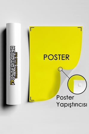 (pster7643) Periyodik Cetvel Bilimsel Poster (90x130cm)