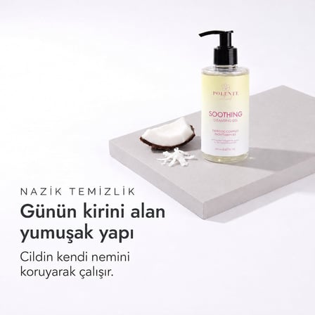 Natural Soothing Cleansing Gel, Yatıştırıcı Yüz Yıkama Jeli, 200 ml