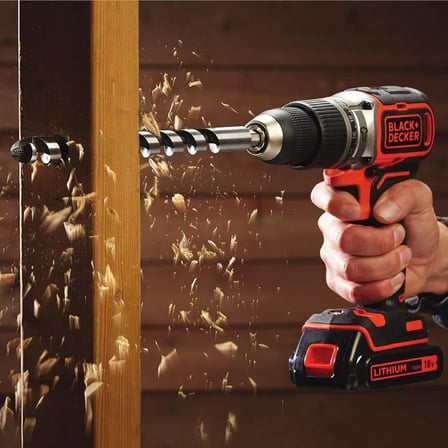 + Decker Bcd383d2xk-Qw 18v 2ah Powerconnect Çift Bataryalı Darbeli Matkap (2 X 2,0ah Şarj Göstergeli Batarya, 1a Şarj Cihazı ve Özel Saklama Kutusu)