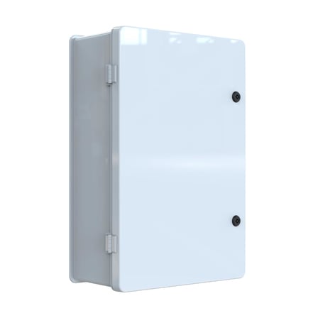 Abs Pano 40 x 60 x 24.2 cm Taban Saclı IP65 Plastik Pano Montaj Plakalı Elektrik Kutusu Pano Darbeye Dayanıklı Dış Ortam Muhafaza Kutusu ABS Pano POLİ 046