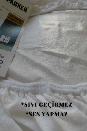 PARKER Sıvı Geçirmez Alez Renkli-Mikro Fitted-Çift Kişilik-Tek Kişilik-Bebek Alezi-Su-Yatak Koruyucu Gri (160x200)