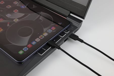 USB A-C Hızlı Şarj Kablosu, Siyah (100 CM)