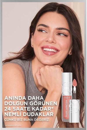 Paris Loreal Paris Plump Ambition Hyaluron Lip Oil - 390 Cherry Cherie