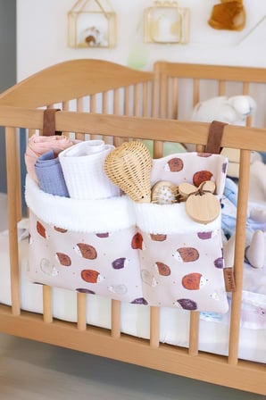 Askılı Organizer Bebek Arabası Beşik Kenar Fluffy Organizer Urcin