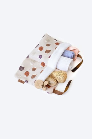 Askılı Organizer Bebek Arabası Beşik Kenar Fluffy Organizer Urcin