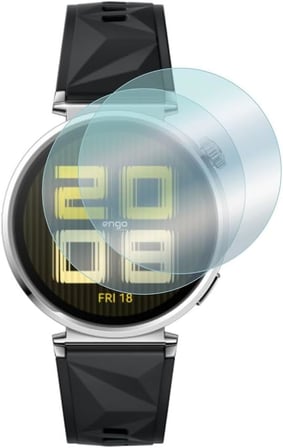 Huawei Watch Gt 5 46mm İle Uyumlu Ekran Koruyucu Çizilmeye Dayanıklı Akıllı Saat Koruması, 9H Temperli Kırılmaz Esnek Nano Cam, HD Şeffaf 2 Adet