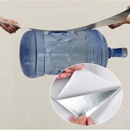Kırık Beyaz Yapışkanlı Pvc Duvar Kaplama Mutfak Banyo Sticker 30 * 60cm 6 Adet 1,08mt2