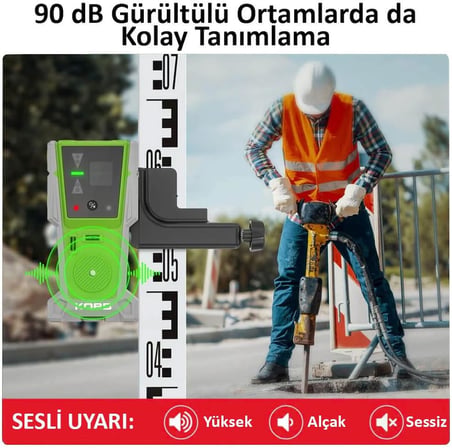 KBL8RG 60 Metre Lazer Hizalama Dedektörü