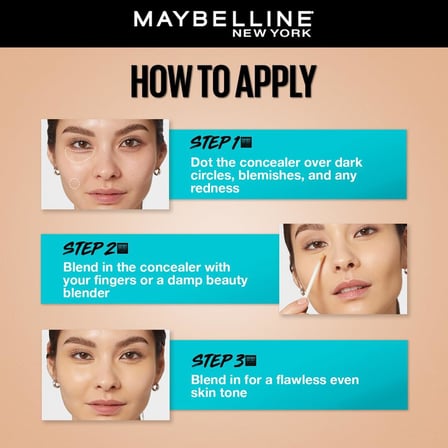 New York Fit Me Kapatıcı, 10 Light (6.8 ml) (2 paketi)