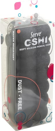 OSHI KALEM CANTASI KOYU GRI SILIKON GOVDE