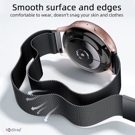 Huawei Watch Gt6/Gt5/Gt4/Gt3/Gt2 46mm Pro/Se/Elite ile Uyumlu Kordon 22mm Metal Hasır Çelik Kayış LACİVERT