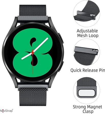 Huawei Watch Gt6/Gt5/Gt4/Gt3/Gt2 46mm Pro/Se/Elite ile Uyumlu Kordon 22mm Metal Hasır Çelik Kayış LACİVERT