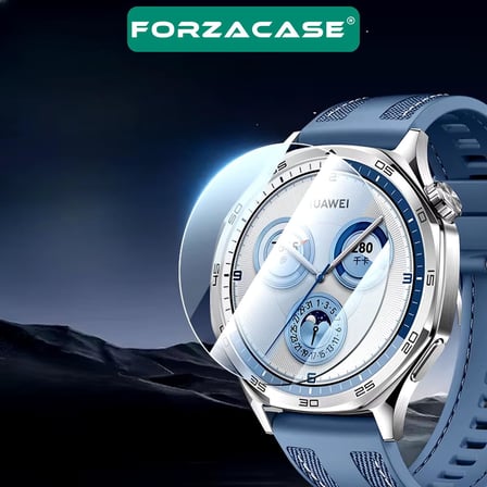 46mm ile uyumlu Temperli Kırılmaz Cam Ekran Koruyucu - FC861
