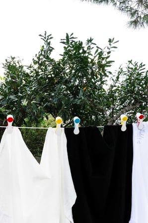 HOME Yeni Nesil Silikon Çamaşır Mandalı, İz Bırakmayan Süper Güçlü Paslanmaz Kırılmaz Mandal seti 10'lu, Sarı