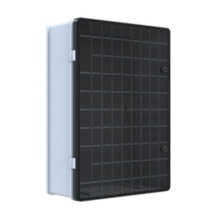 Abs Pano 50 x 70 x 22.5 cm Taban Saclı IP65 Plastik Pano Montaj Plakalı Elektrik Kutusu Pano Darbeye Dayanıklı Dış Ortam Muhafaza Kutusu ABS Pano POLİ 029