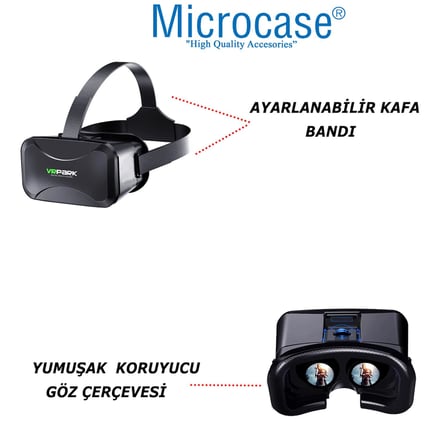 VRPARK V7 3D Sanal Gerçeklik Gözlüğü-AL4741
