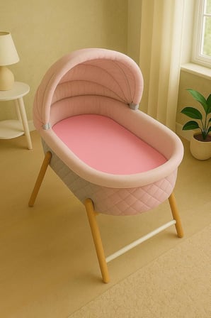 Adet 50 x 90 x 10 cm Anne Yanı Lastikli Penye Kumaş Bebek Çarşafı