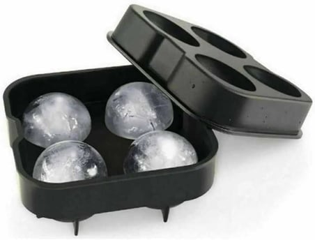 Silikon Buz Kalıbı Top 4'lü 45 mm (TBK-45)