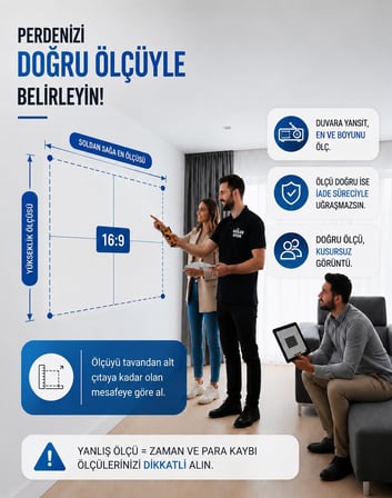Boy95cm Tripodlu Projeksiyon Perdesi White Blackout Taşınabilir Akıllı Kumaş Işık Geçirmez