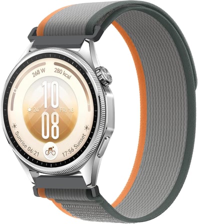 22mm ile Uyumlu Saatler için Trail Loop 46mm Yumuşak Kumaş Kordon HUAWEI Watch (GT7 Pro/GT7/GT6 Pro/GT6/GT5 Pro/GT5/GT4/Watch 4 Pro/GT3/GT3 Pro/GT2/GT2 Pro)
