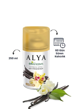 Nature's Scents Vanilla- Vanilya Oda Kokusu Yedek Makine Spreyi 250 ml